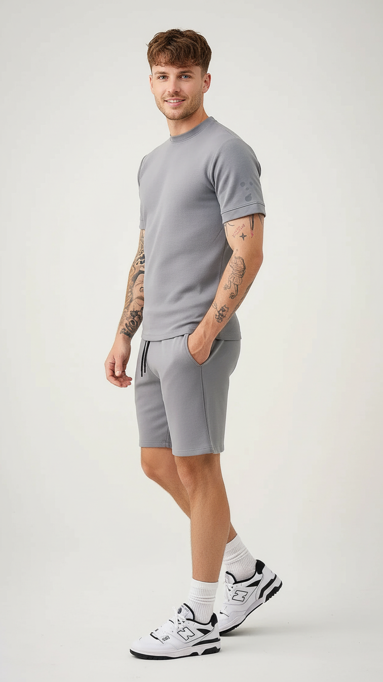 12 OZ Premium Tech T-Shirt Short Set