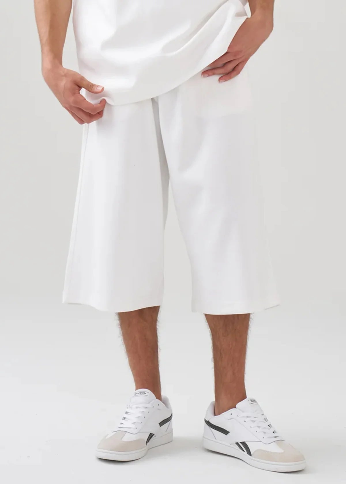 10 OZ Oversized Interlock Long Shorts