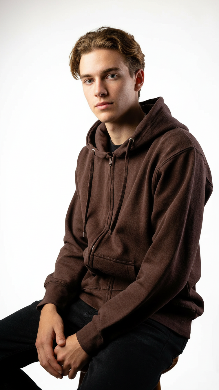 Heavy Blend Zip-Up Fleece Hooded SweatShirt