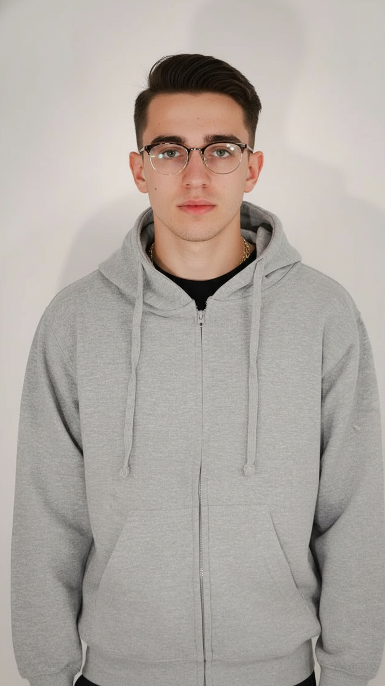 Heavy Blend Zip-Up Fleece Hooded SweatShirt