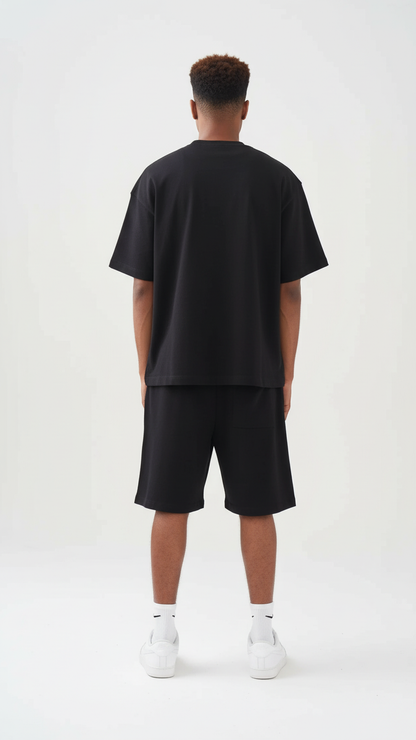 9 OZ Heavyweight French Terry T-Shirt And Short Set