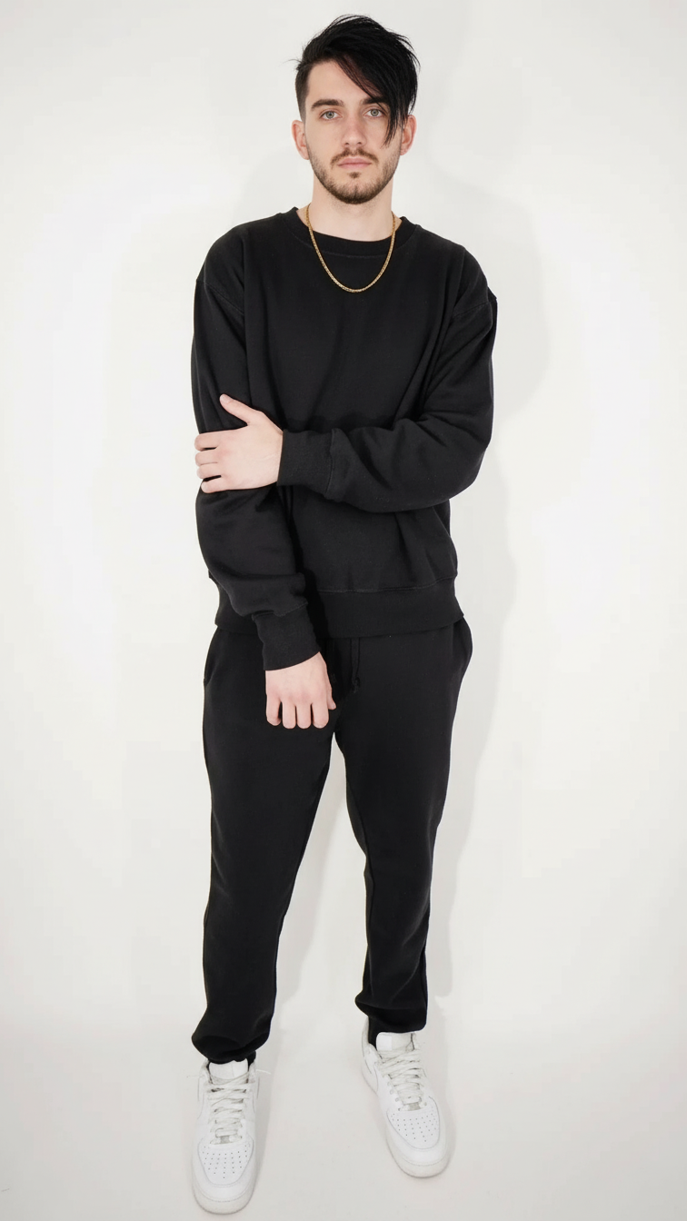 Heavy Blend Fleece Crew-Neck SweatSuit