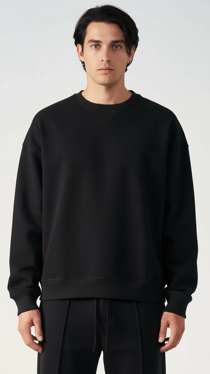 14 OZ Cropped Boxy Heavyweight Crewneck Sweatshirt