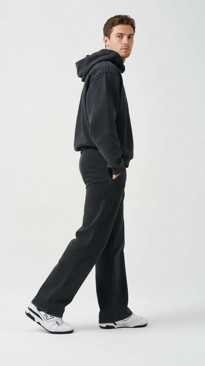 14 OZ Two-Way Zip Garment Dyed French Terry Sweatsuit