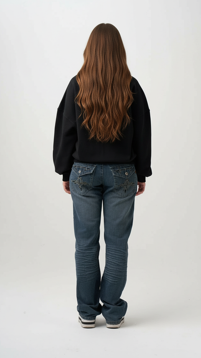 14 OZ Women's Heavyweight Full-Zip Hooded Sweatshirt