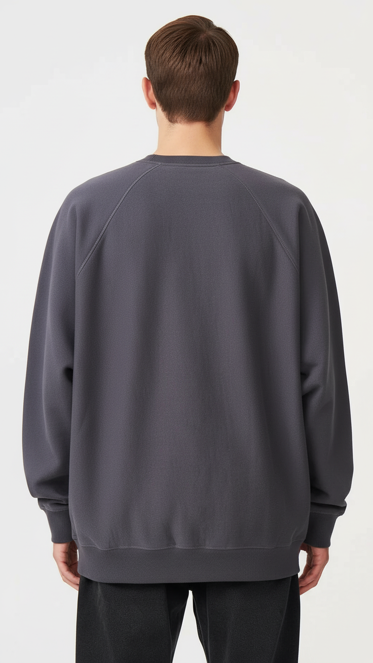 14 OZ Oversized Fleece Heavyweight Crewneck Sweatshirt