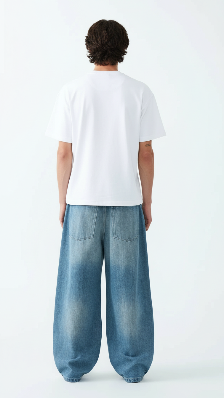 11 OZ Oversized Garment Dyed French Terry T-Shirt