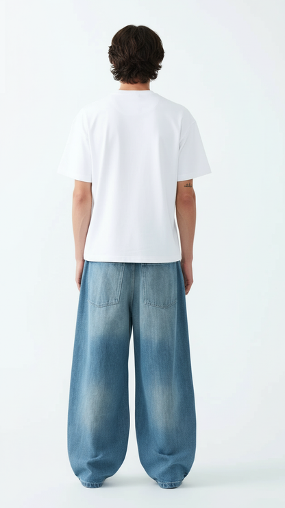 11 OZ Oversized Garment Dyed French Terry T-Shirt