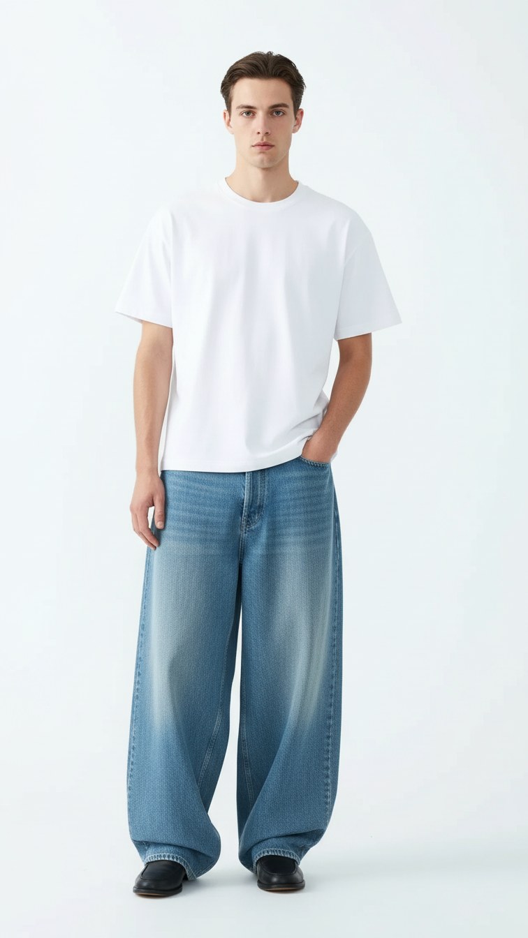 11 OZ Oversized Garment Dyed French Terry T-Shirt