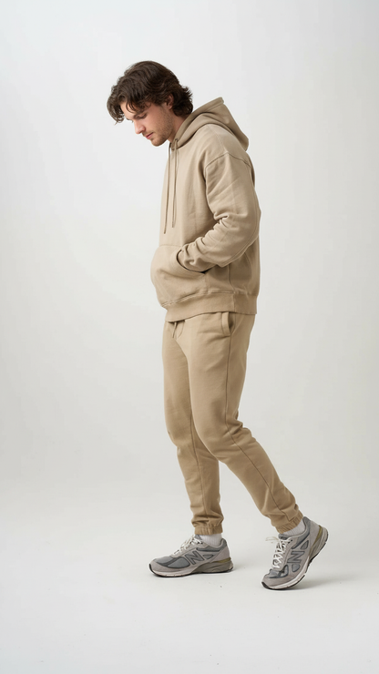 380 GSM Garment Wash Premium Fleece Sweatsuit