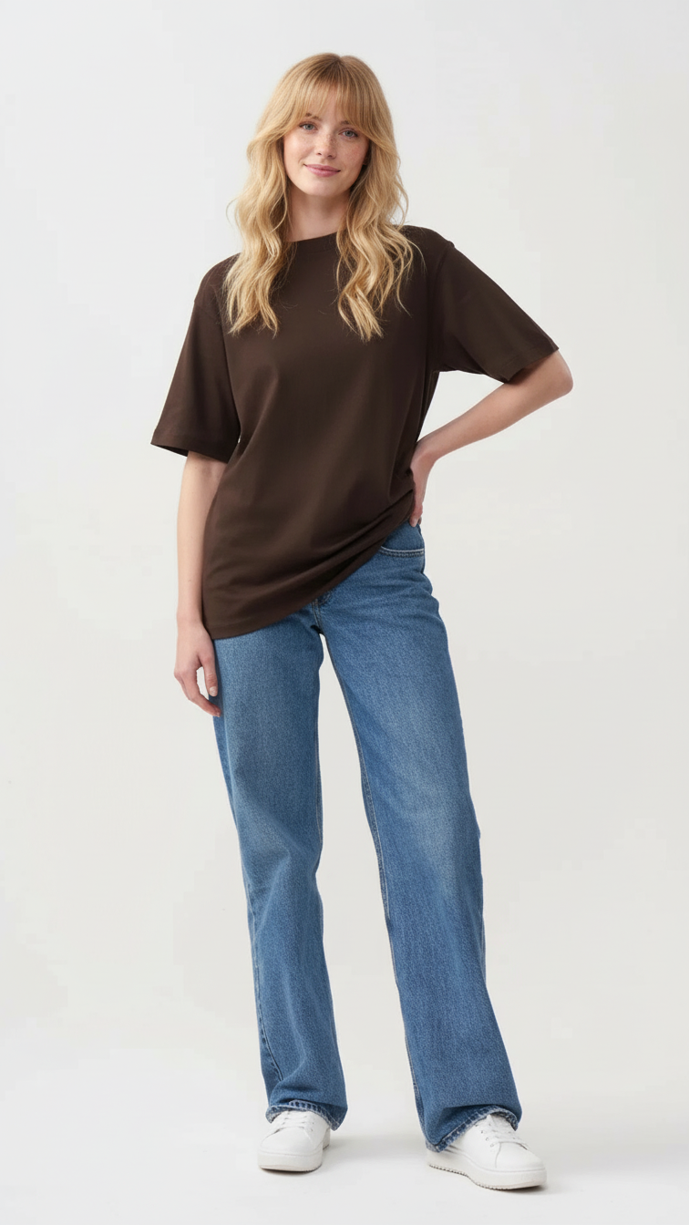 7 OZ Women's Heavyweight Pima Cotton T-shirt
