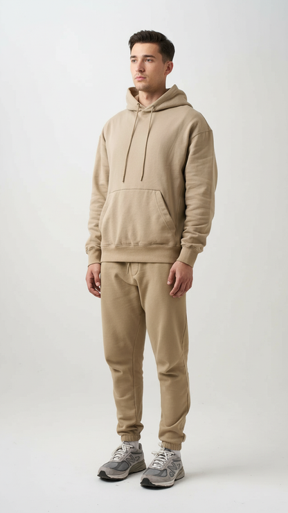 380 GSM Garment Wash Premium Fleece Sweatsuit