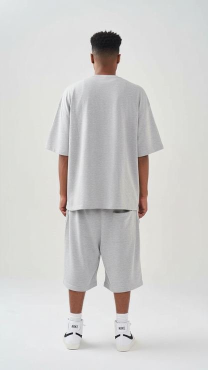 9 OZ Heavyweight French Terry T-Shirt And Short Set