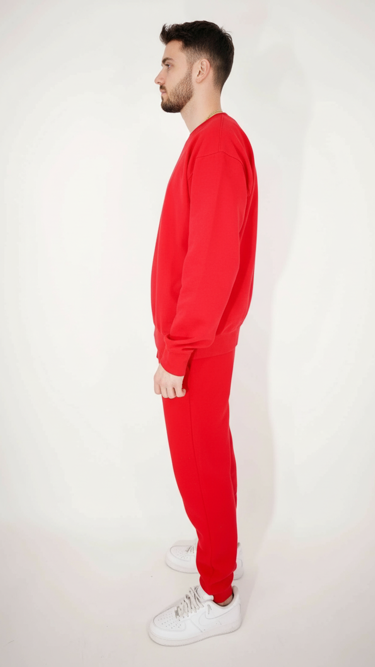 Heavy Blend Fleece Crew-Neck SweatSuit