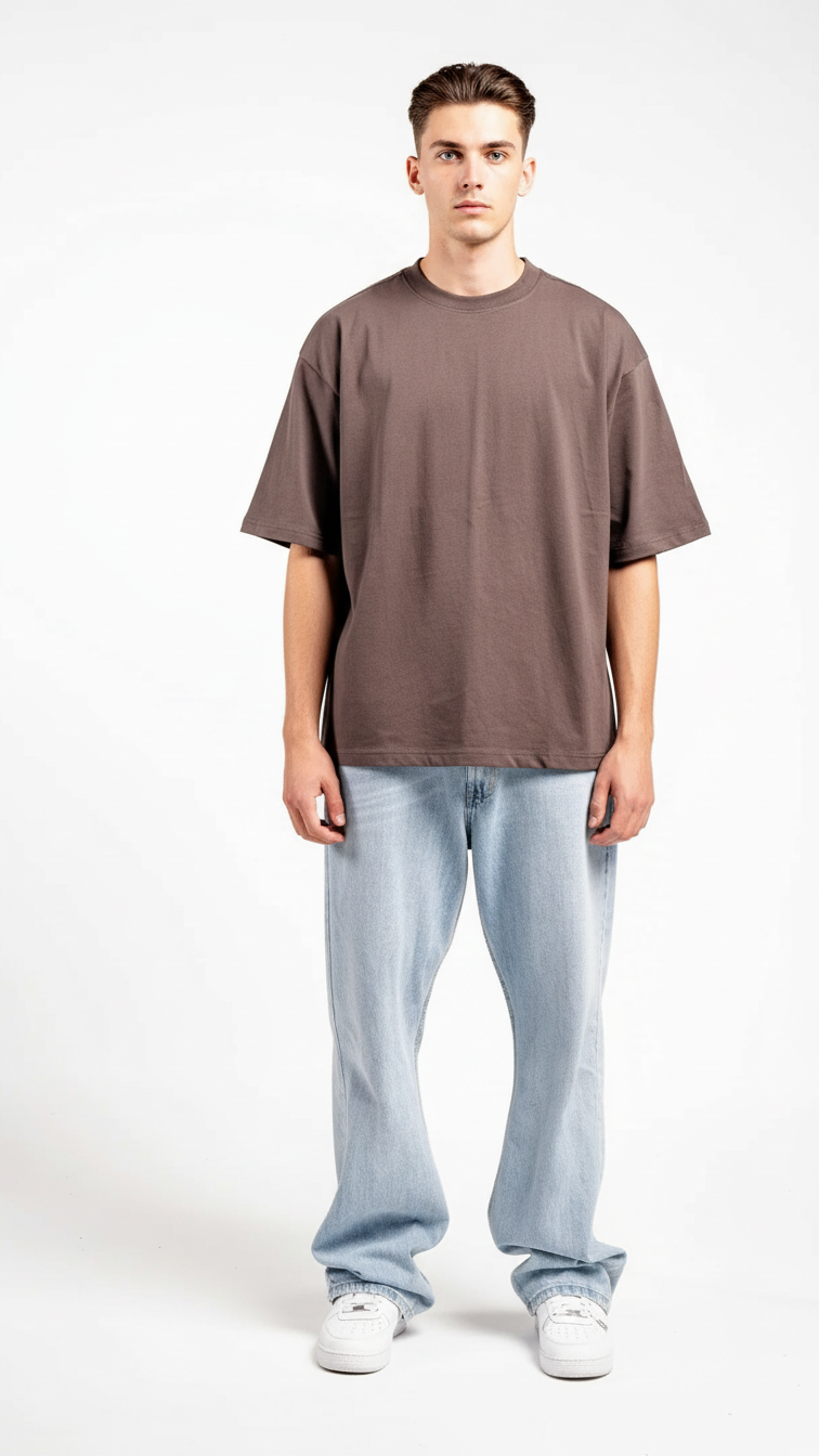 7 OZ Heavyweight Boxy Oversized T-Shirt