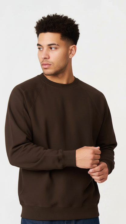 14 OZ Oversized Fleece Heavyweight Crewneck Sweatshirt