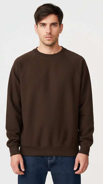 14 OZ Oversized Fleece Heavyweight Crewneck Sweatshirt