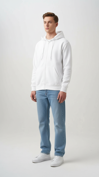 Heavy Blend Zip-Up Fleece Hooded SweatShirt