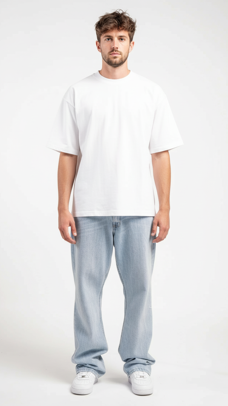 7 OZ Heavyweight Boxy Oversized T-Shirt