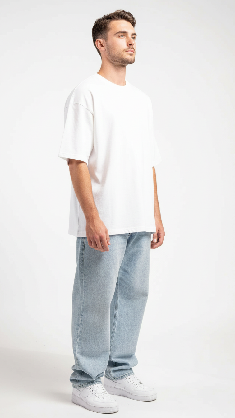 7 OZ Heavyweight Boxy Oversized T-Shirt