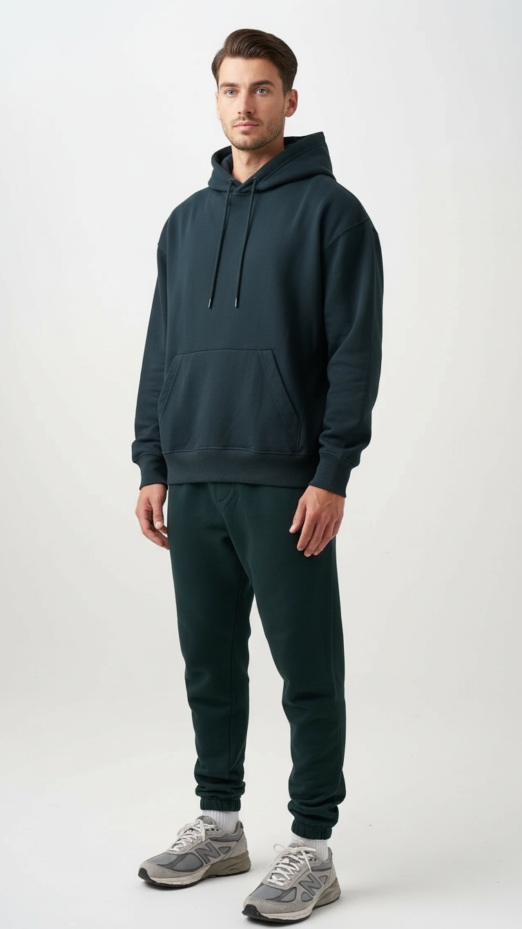 380 GSM Garment Wash Premium Fleece Sweatsuit