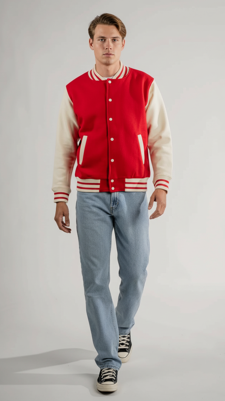 Varsity Heavy Blend Fleece SweatShirt