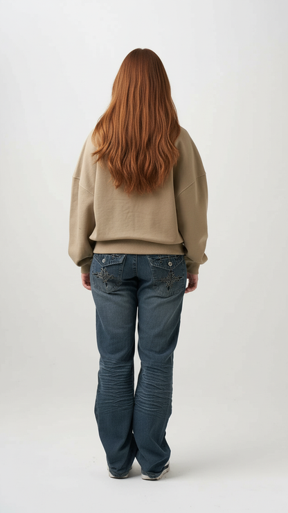 14 OZ Women's Heavyweight Full-Zip Hooded Sweatshirt