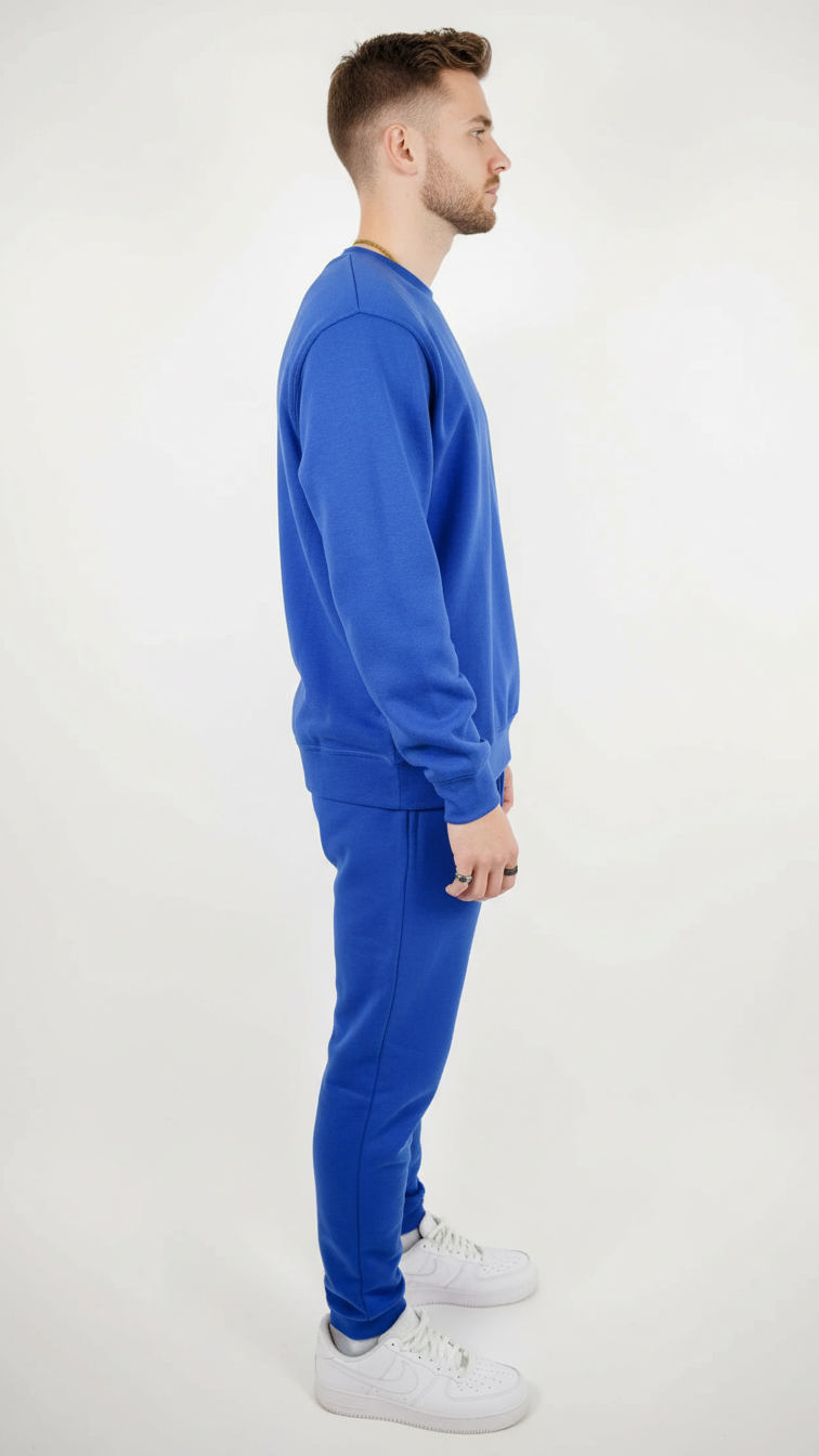 Tight Fleece Crew-Neck SweatSuit