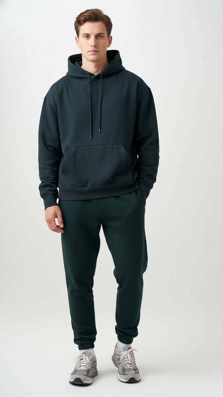 380 GSM Garment Wash Premium Fleece Sweatsuit