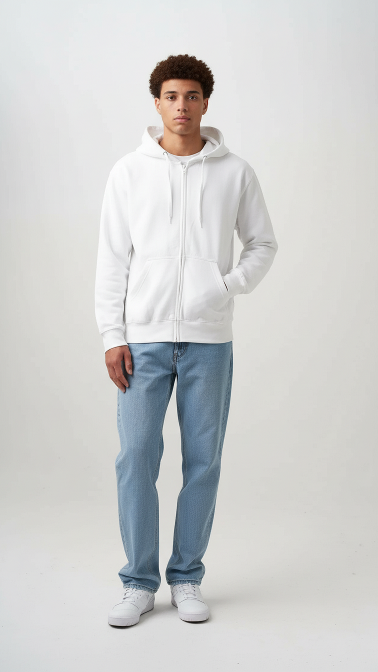 Heavy Blend Zip-Up Fleece Hooded SweatShirt