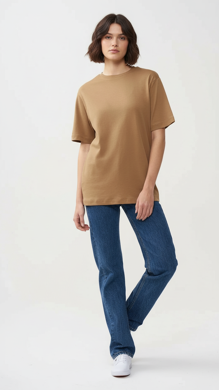 7 OZ Women's Heavyweight Pima Cotton T-shirt