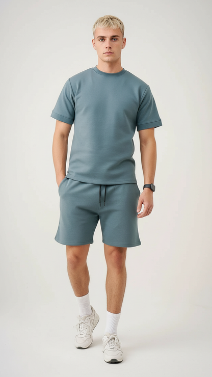 12 OZ Premium Tech T-Shirt Short Set