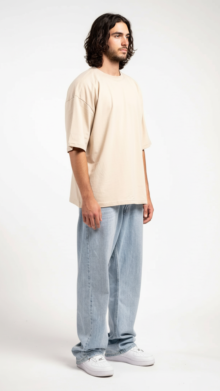 7 OZ Heavyweight Boxy Oversized T-Shirt