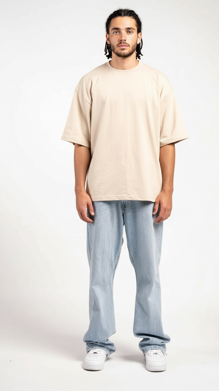 7 OZ Heavyweight Boxy Oversized T-Shirt
