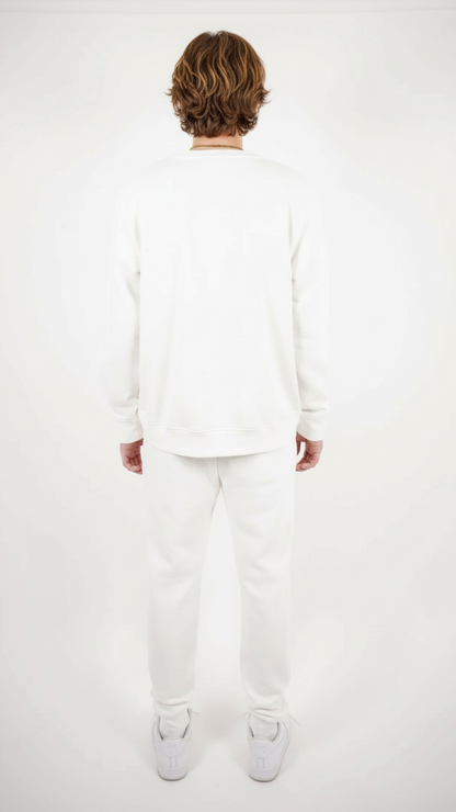 Tight Fleece Crew-Neck SweatSuit