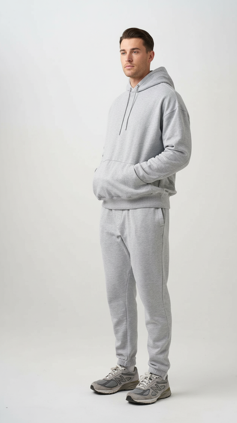 380 GSM Garment Wash Premium Fleece Sweatsuit