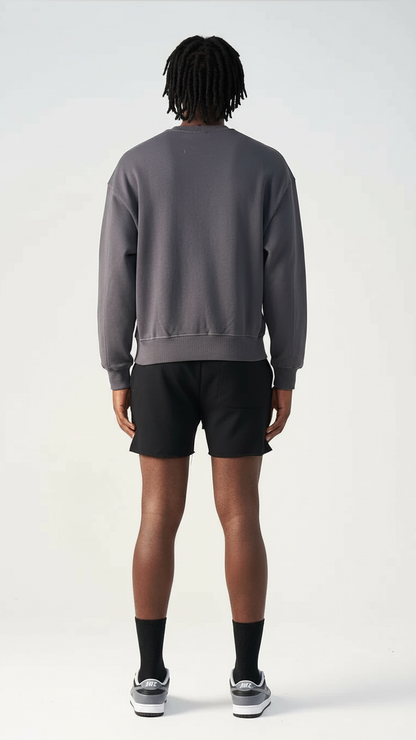 3D Raw Edge Fleece Sweatshorts