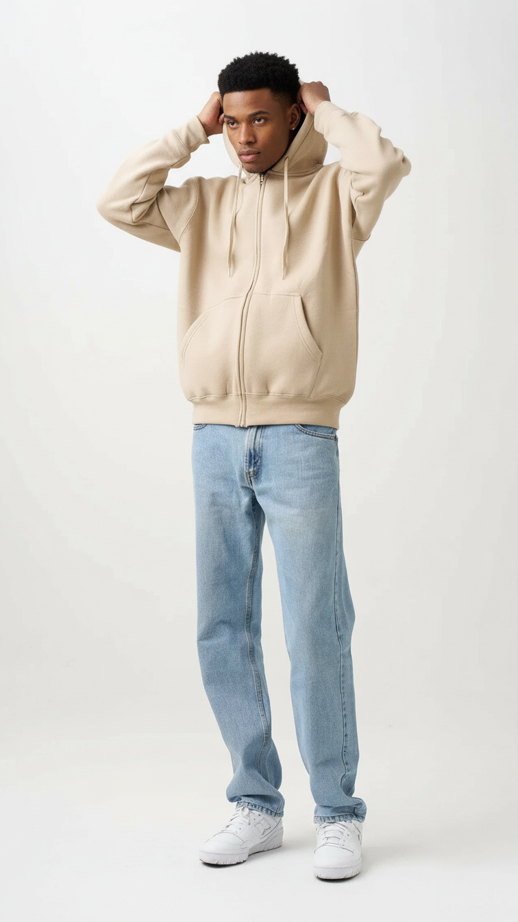 Heavy Blend Zip-Up Fleece Hooded SweatShirt