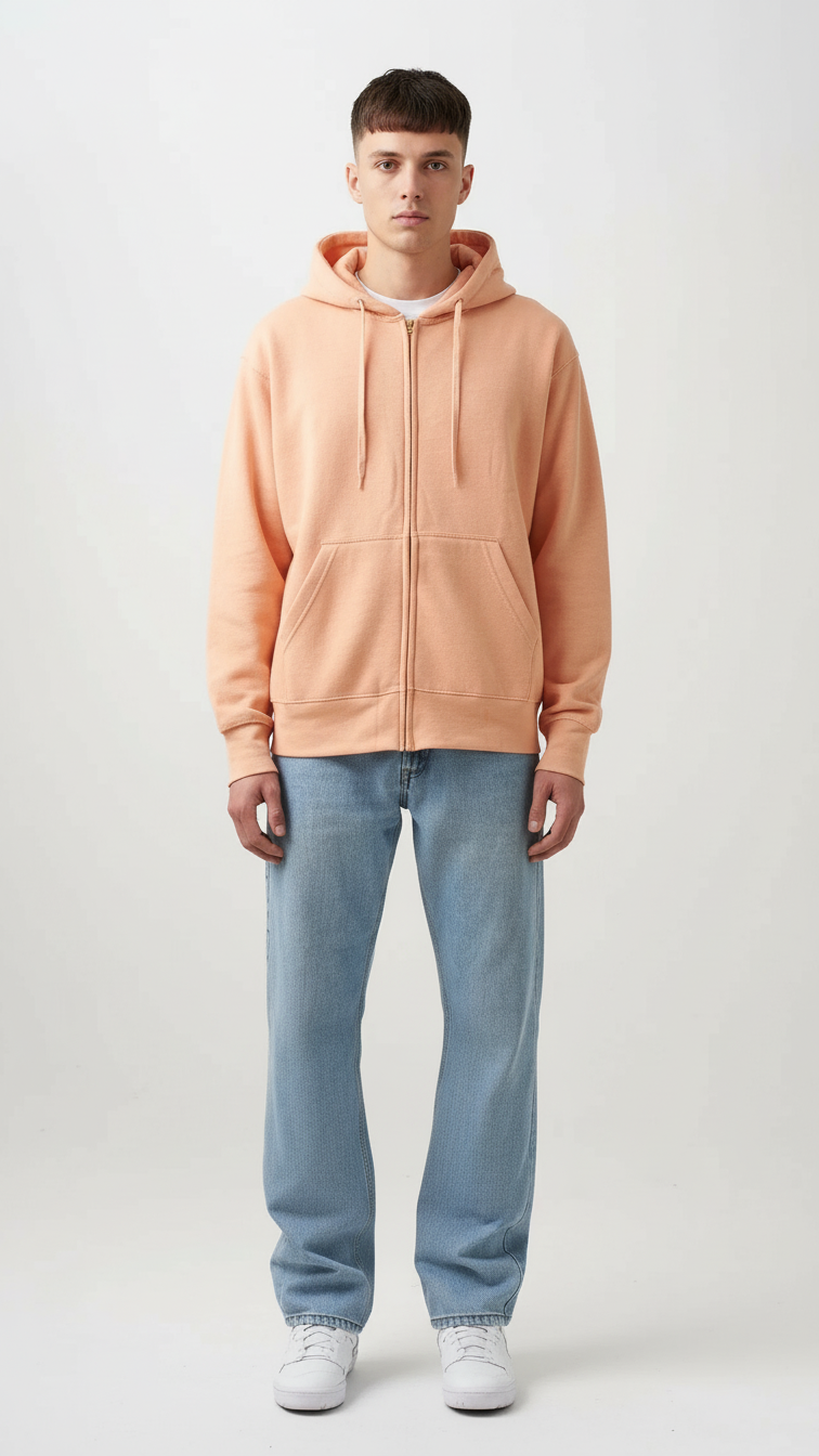 Heavy Blend Zip-Up Fleece Hooded SweatShirt