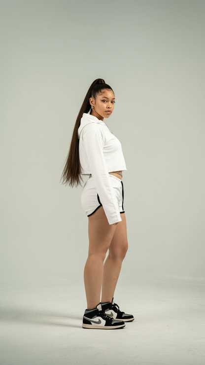 Crop-Top Short Set