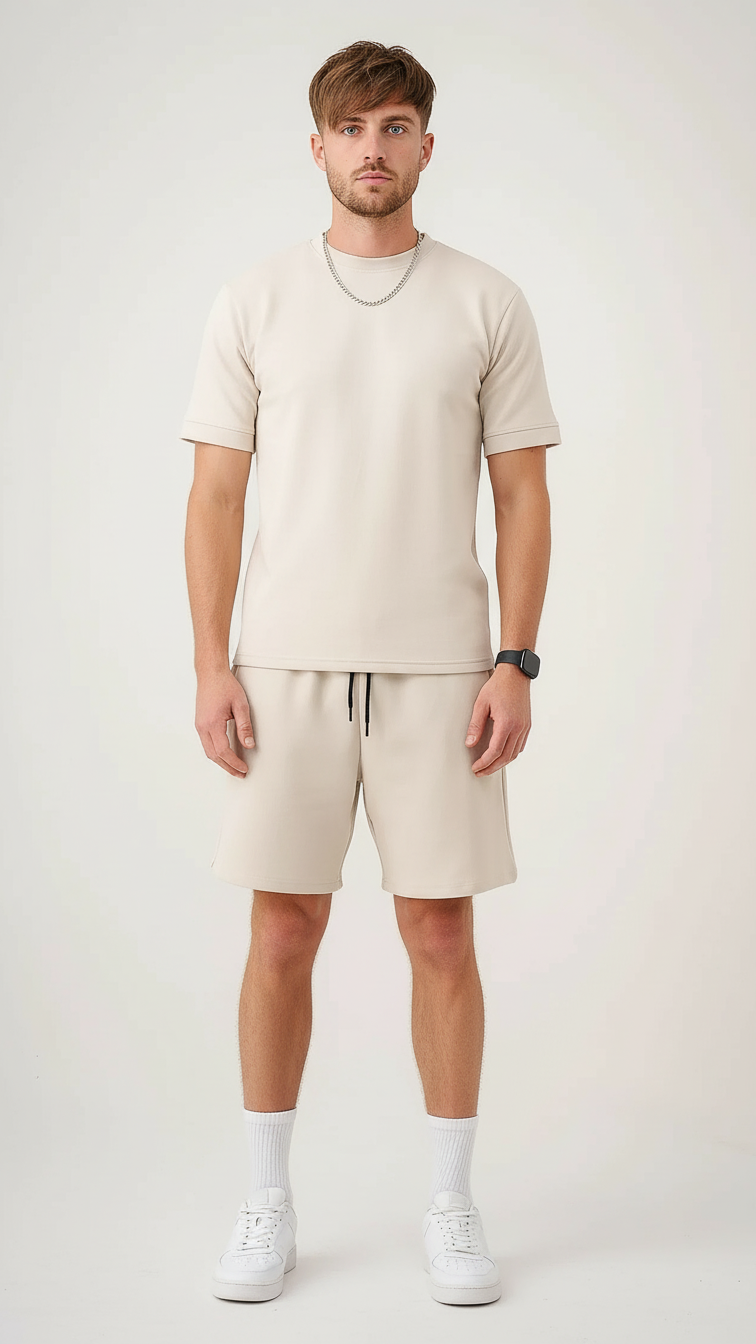 12 OZ Premium Tech T-Shirt Short Set