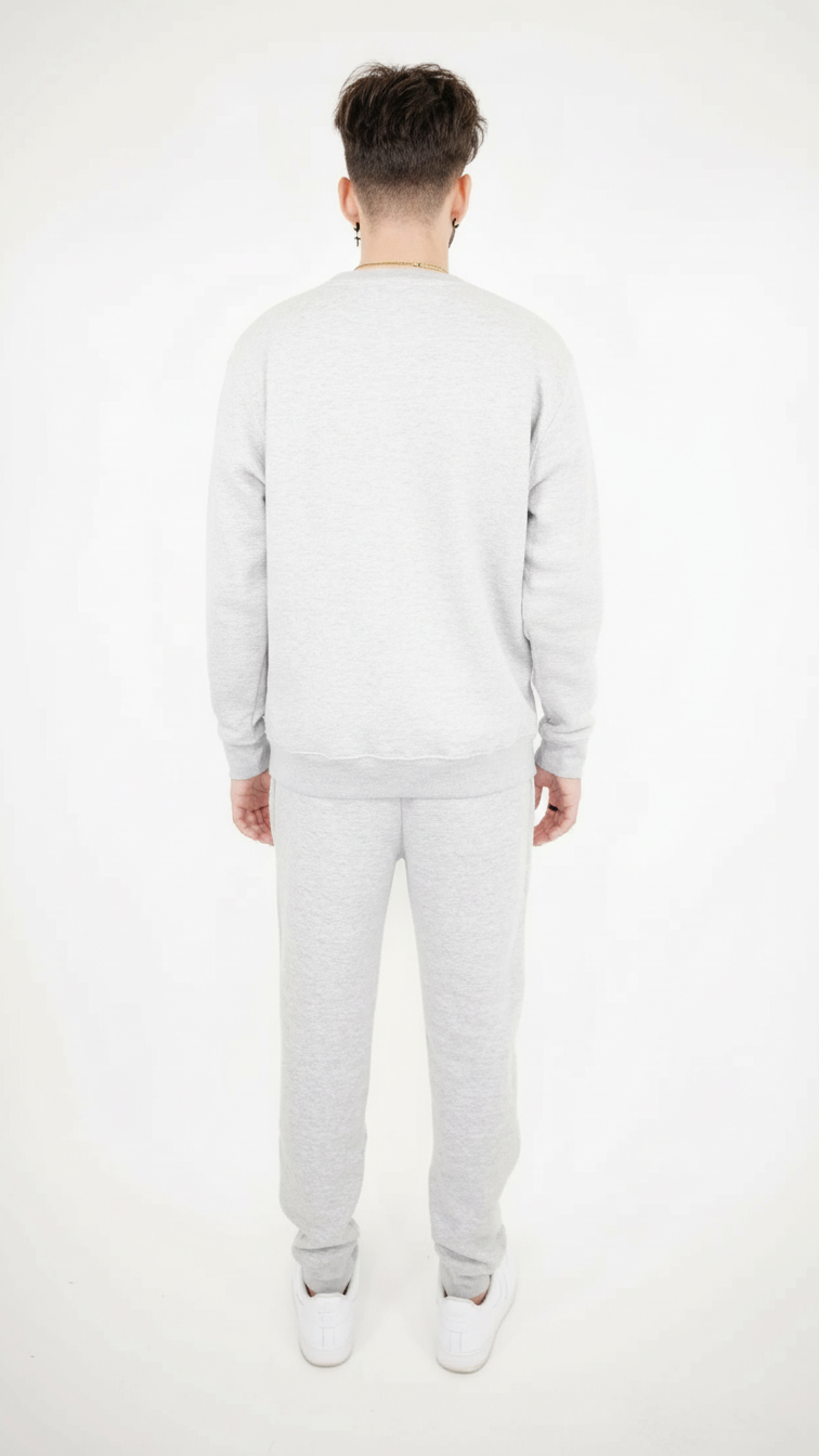 Tight Fleece Crew-Neck SweatSuit