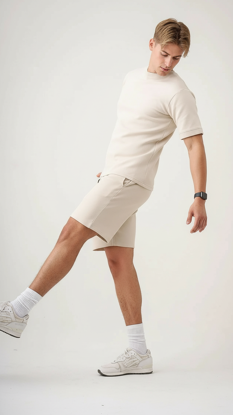 12 OZ Premium Tech T-Shirt Short Set