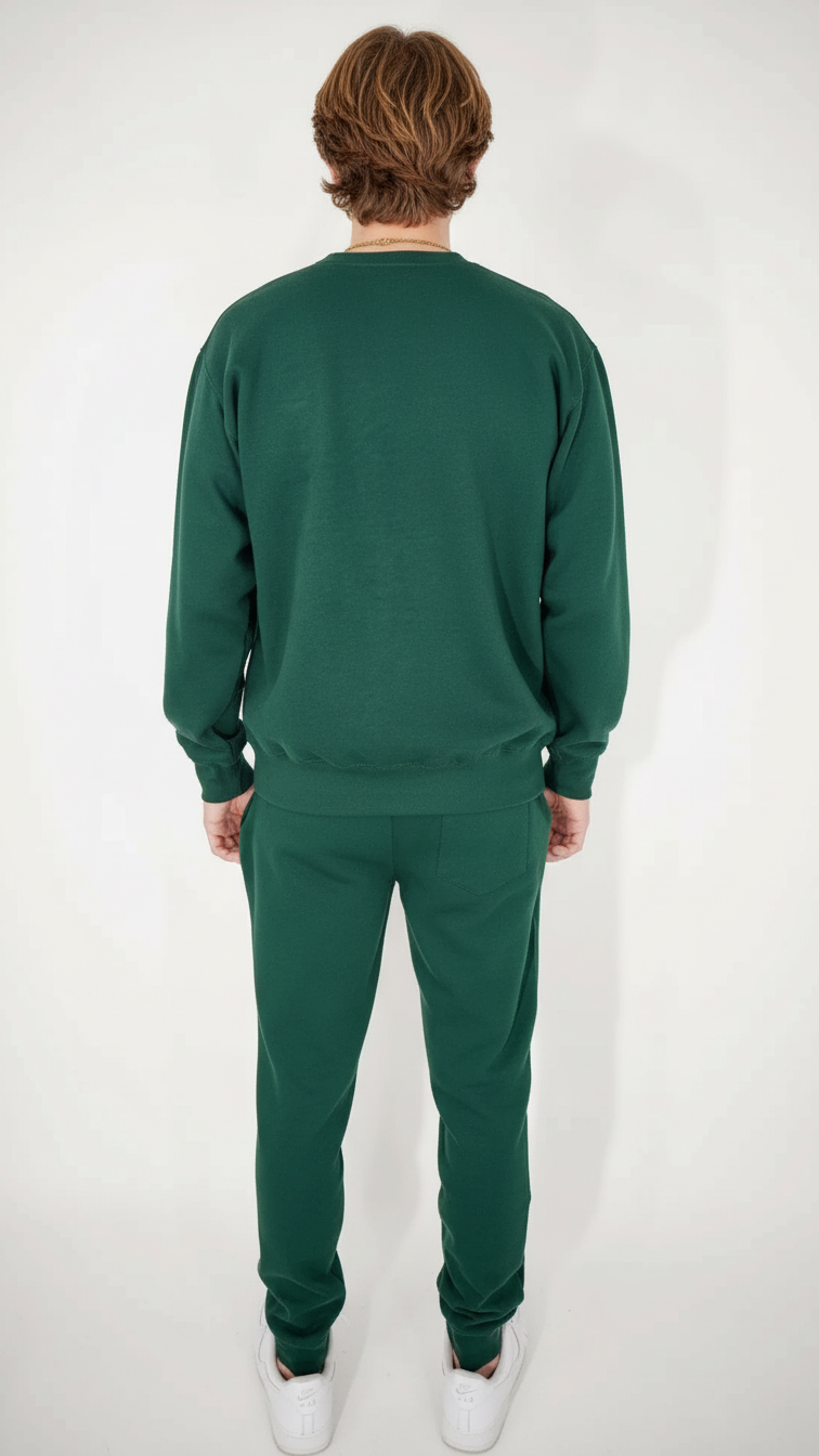 Heavy Blend Fleece Crew-Neck SweatSuit