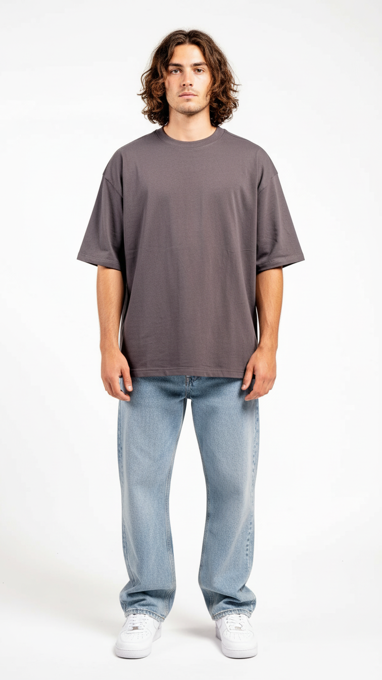 7 OZ Heavyweight Boxy Oversized T-Shirt