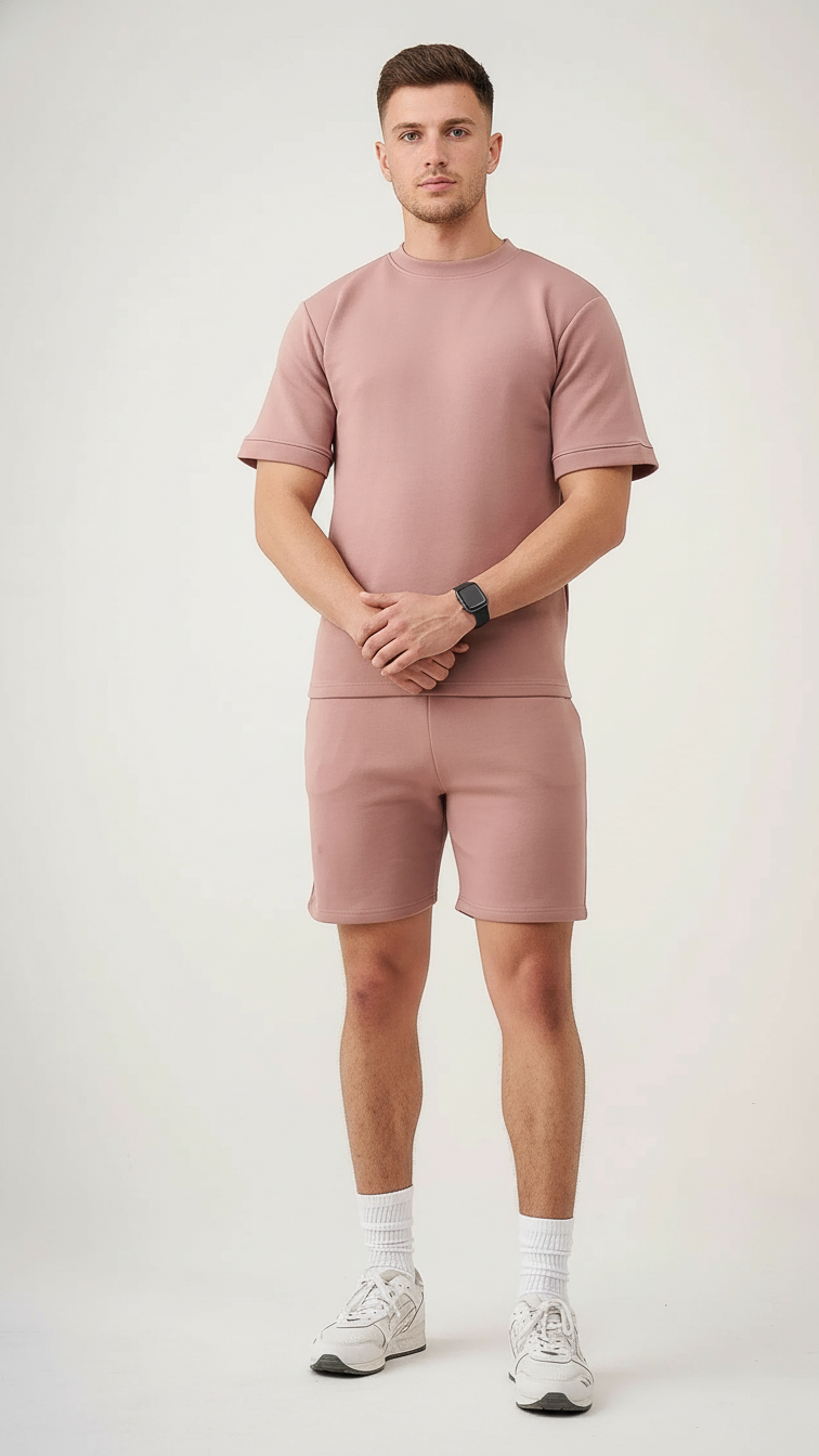 12 OZ Premium Tech T-Shirt Short Set