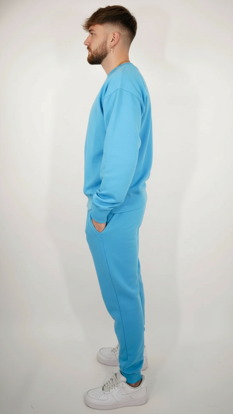 Heavy Blend Fleece Crew-Neck SweatSuit