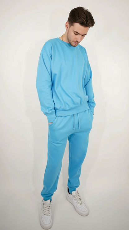 Heavy Blend Fleece Crew-Neck SweatSuit