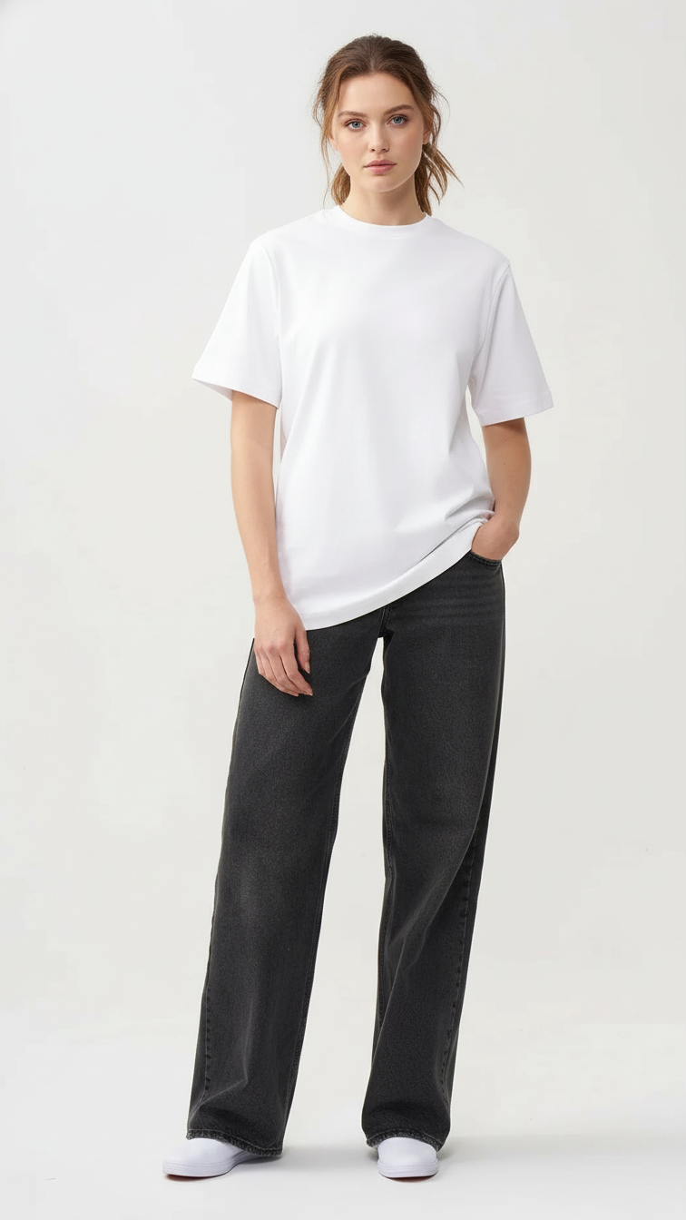 7 OZ Women's Heavyweight Pima Cotton T-shirt