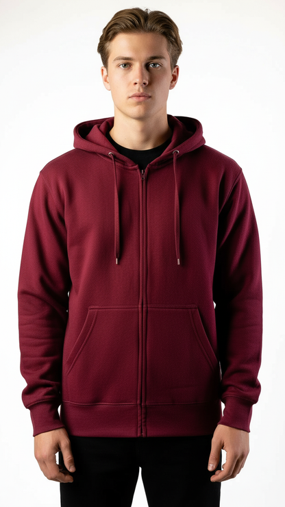 Heavy Blend Zip-Up Fleece Hooded SweatShirt